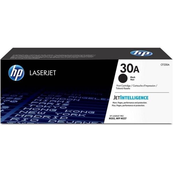 Cartucho de Tóner HP 30A Negro LaserJet Original