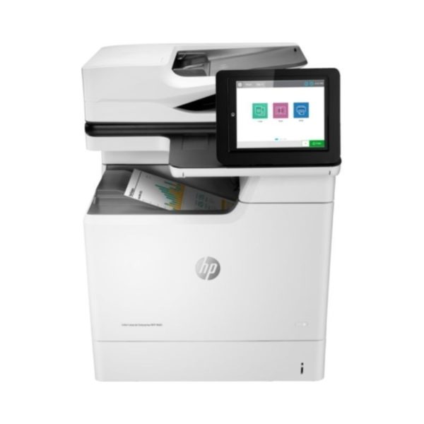 NUEVA HP LaserJet Enterprise M681dh  Multifuncional Color 50  ppm Carta – Fax – Red – USB – 1100 Hoj