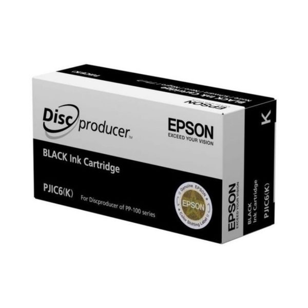 Cartucho Epson C13S020452 Black para Discproducer PP-100, PP-100AP, PP-100II, PP-50