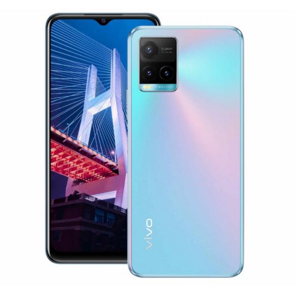 Celular Vivo Y33s 8GB + 4GB RAM 128GB Azul Aguamarina