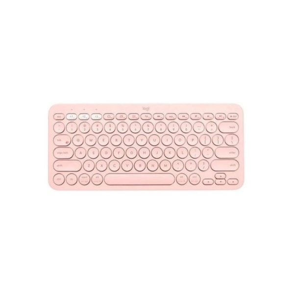 Teclado K380 Inalambrico Multidispositivos Rose